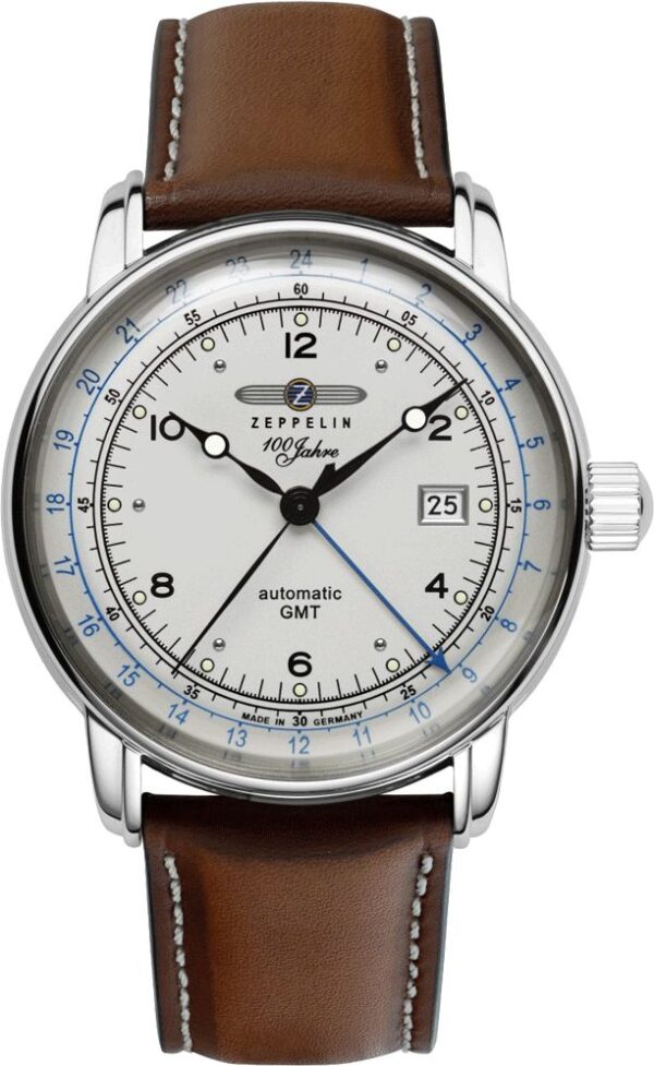 Zeppelin 100 Jahre GMT Automatic Férfi karóra