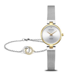 Bering Classic Diamond 15th Anniversary Női karóra szett