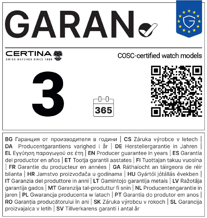 Certina DS-8 Lady Női karóra - Image 9