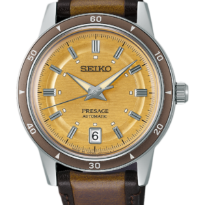 Seiko Presage Style 60s in Golden Yellow Férfi karóra