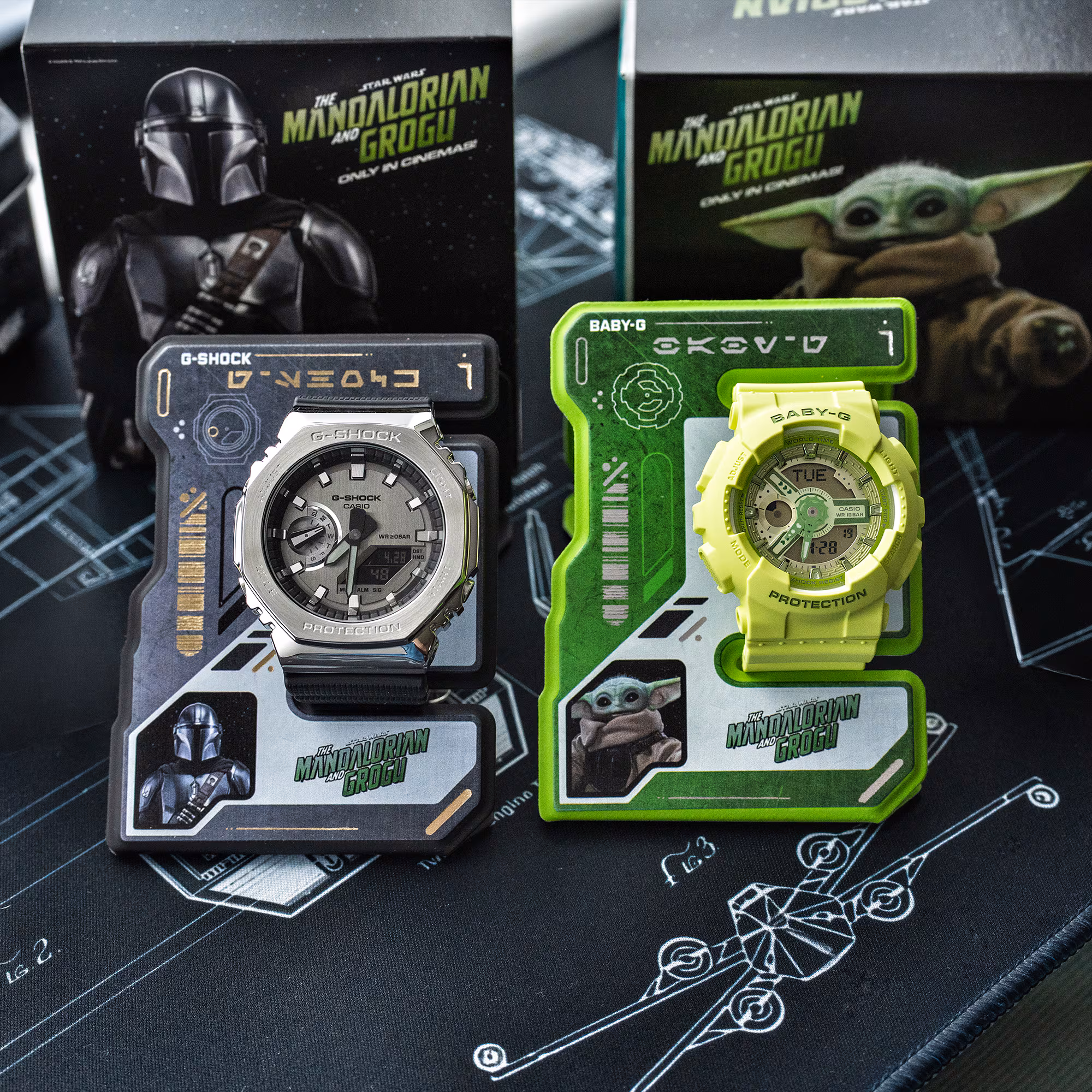 Casio G-Shock Mandalorian & Grogu Férfi karóra - Image 5
