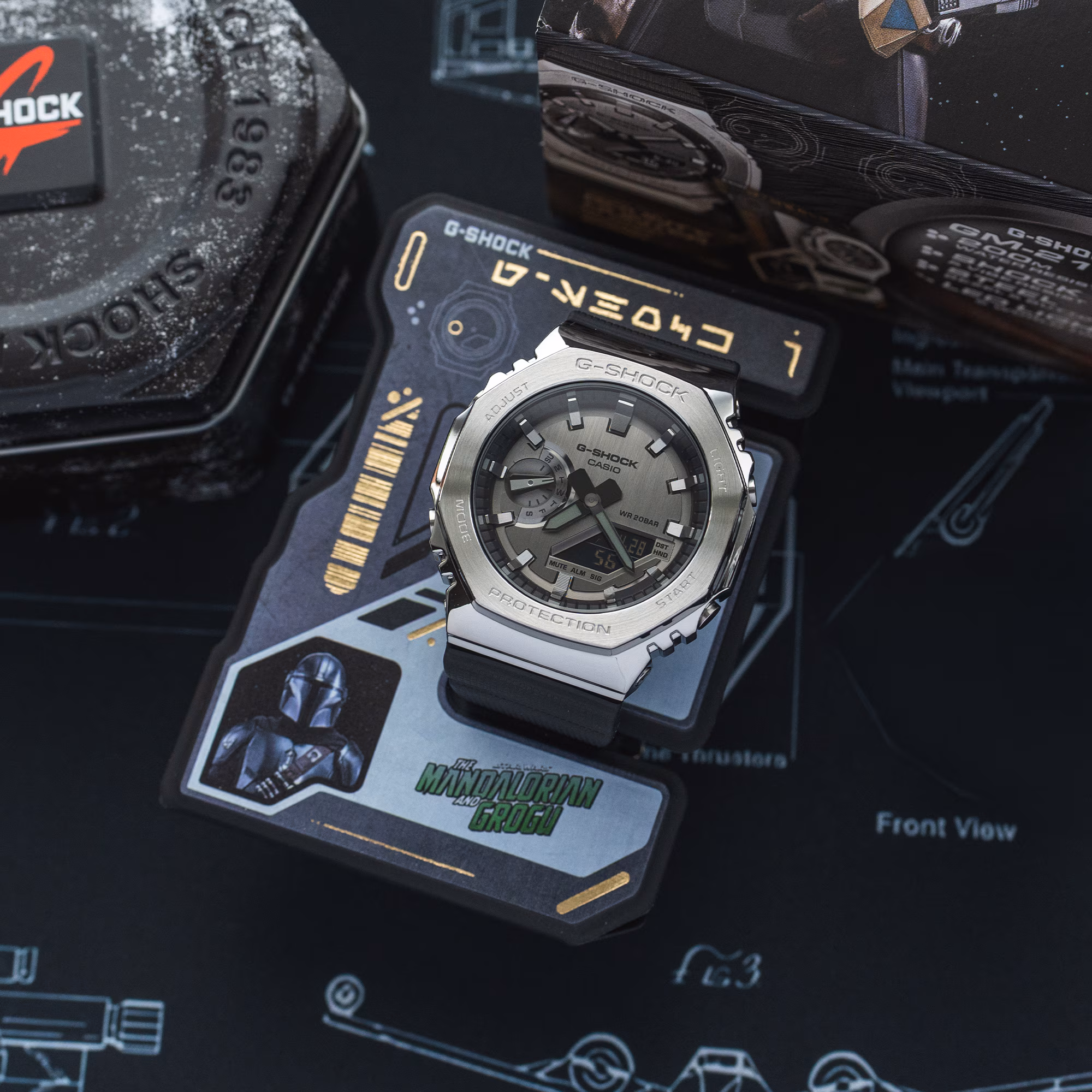 Casio G-Shock Mandalorian & Grogu Férfi karóra - Image 7