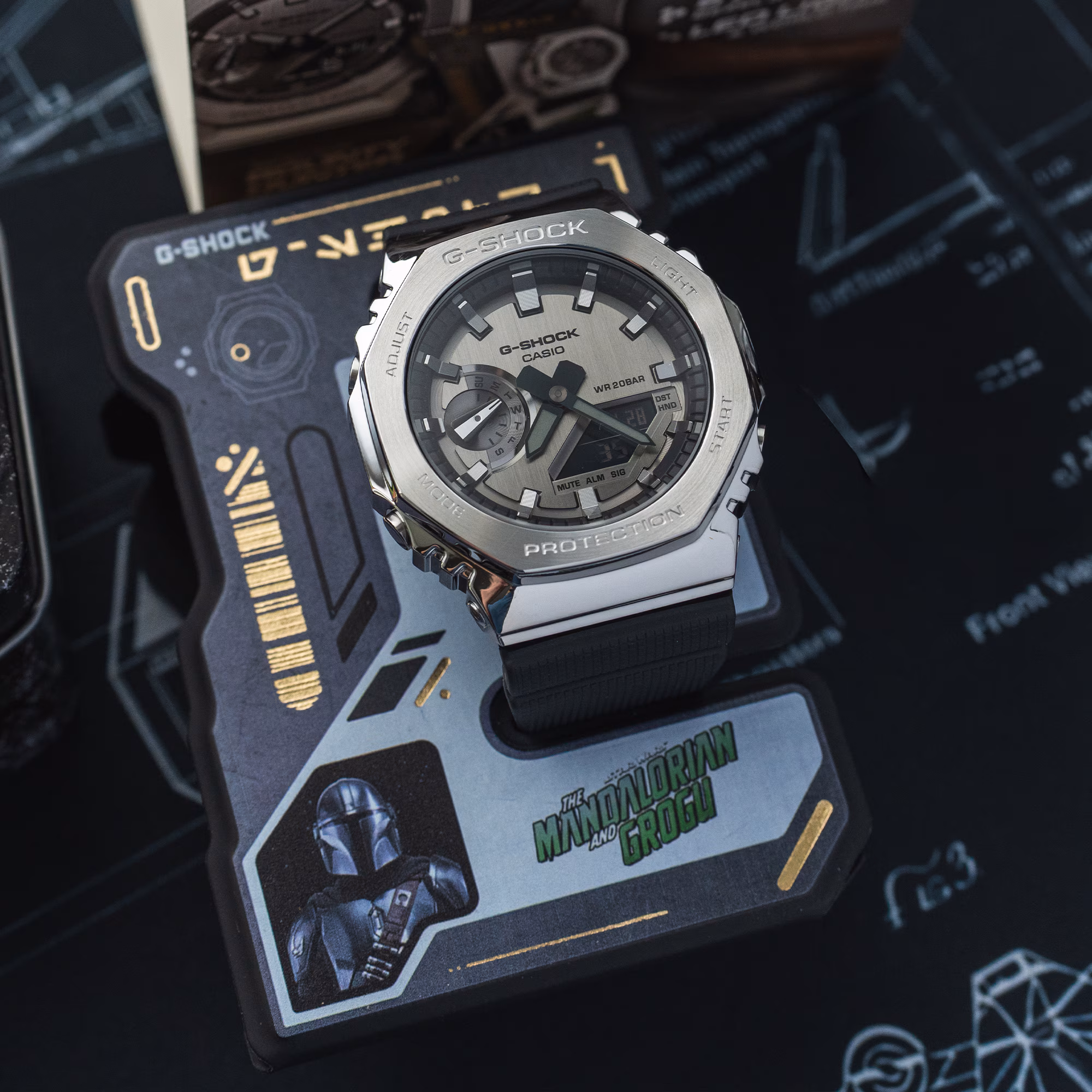 Casio G-Shock Mandalorian & Grogu Férfi karóra - Image 6