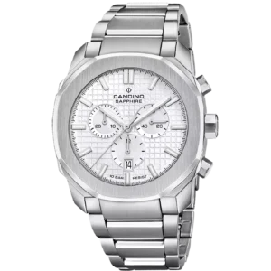 Candino Swiss Made Chronos Guilloche Férfi karóra