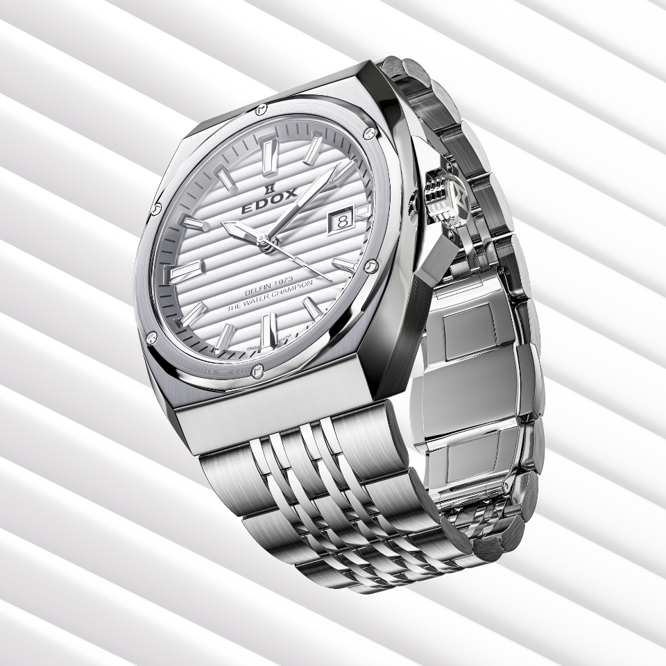 Edox Delfin The Original 1973 Date Férfi karóra - Image 4