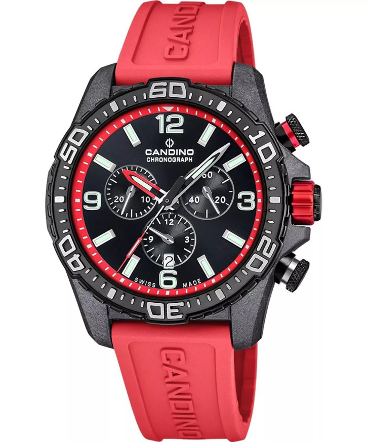 Candino Swiss Made Chrono Férfi karóra
