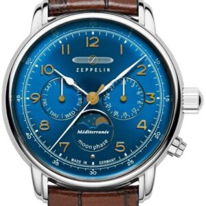 Zeppelin Méditerranée Moonphase Férfi karóra